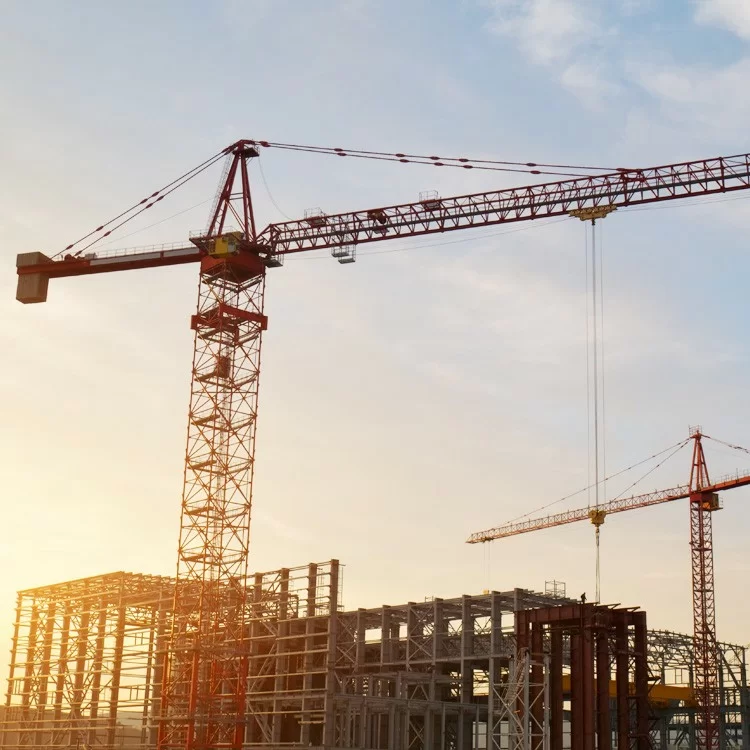 Башенный кран QTZ6015-10т с верхним комплектом